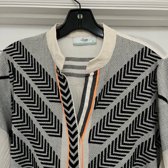 NWOT Devotion Twins zakar dress. 100% cotton button-front, side pockets - Picture 3 of 4
